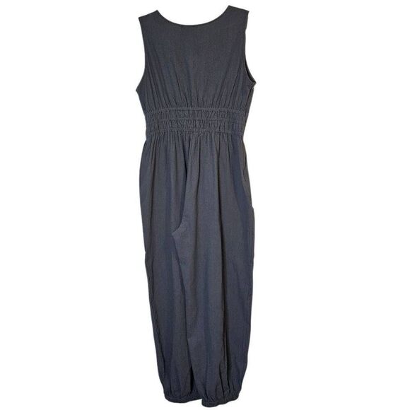 Cider jumpsuit, dusty blue cotton sleeveless.  Size XL.    # 802 - Picture 4 of 8